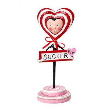 Sucker for You Valentine's Day Figurine by Lori Mitchell - Quirks!