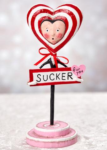 Sucker for You Valentine's Day Figurine by Lori Mitchell - Quirks!