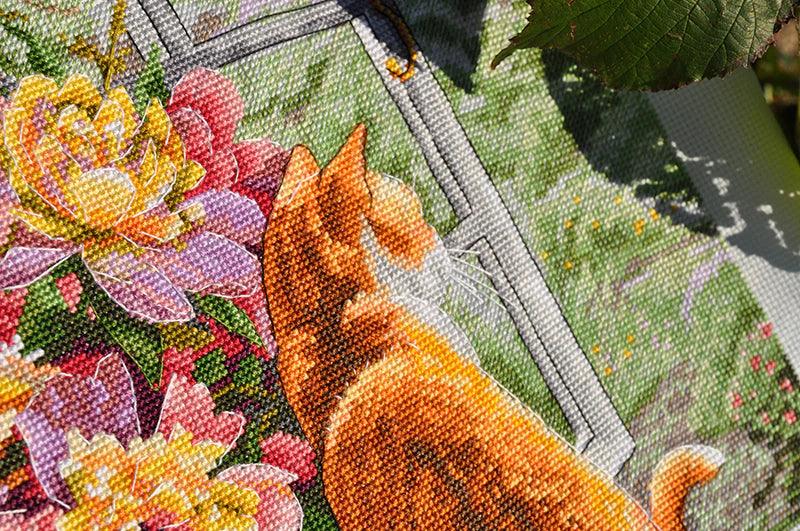 Summer Afternoon K-86 Counted Cross-Stitch Kit