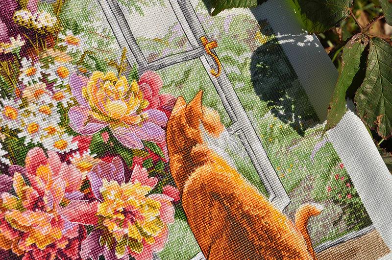 Summer Afternoon K-86 Counted Cross-Stitch Kit