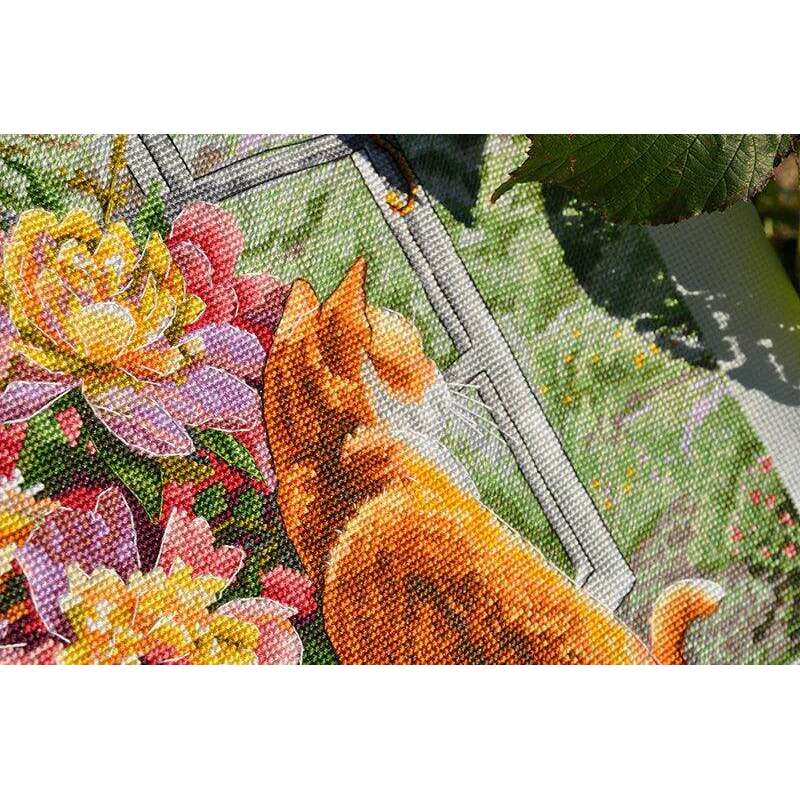 Summer Afternoon K-86 Counted Cross-Stitch Kit