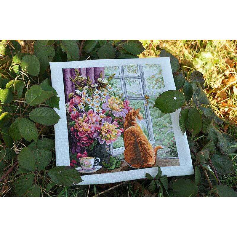 Summer Afternoon K-86 Counted Cross-Stitch Kit