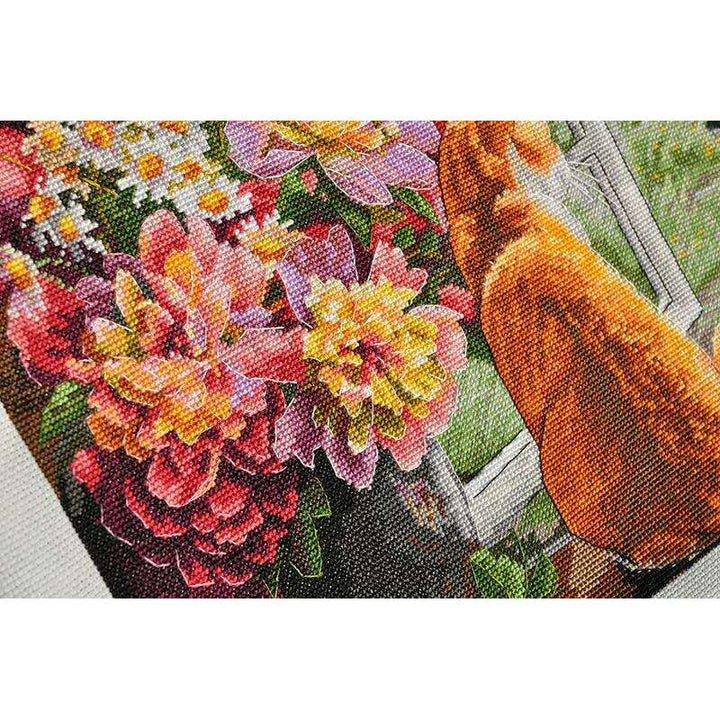 Summer Afternoon K-86 Counted Cross-Stitch Kit