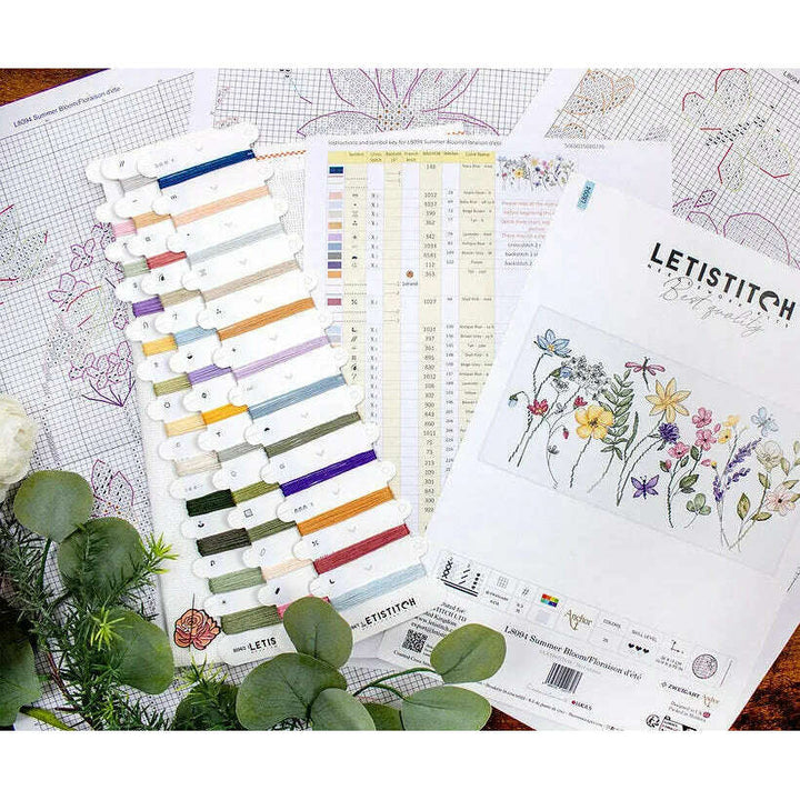 Summer Bloom L8094 Counted Cross Stitch Kit