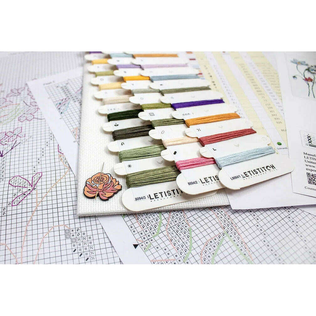 Summer Bloom L8094 Counted Cross Stitch Kit