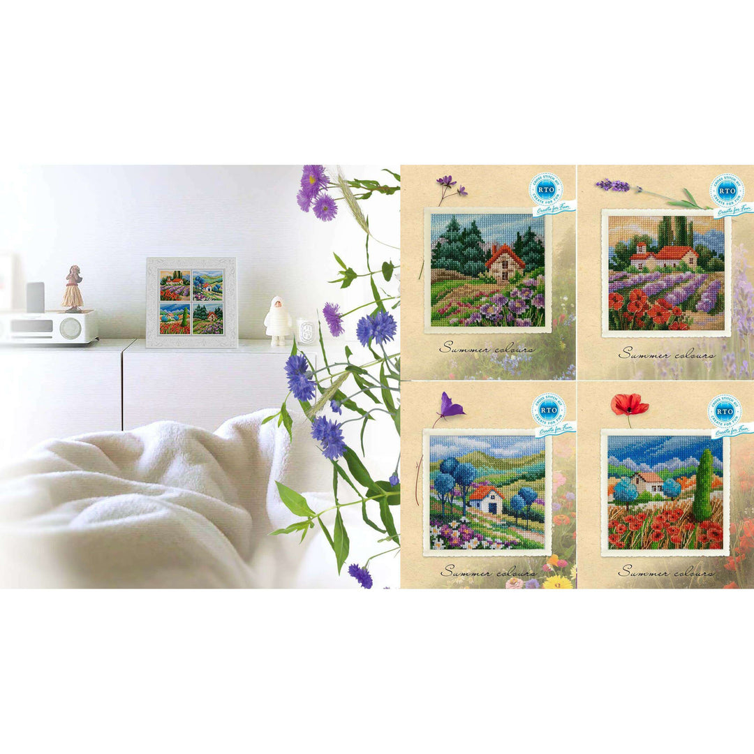 Summer colours C359 Counted Cross Stitch Kit