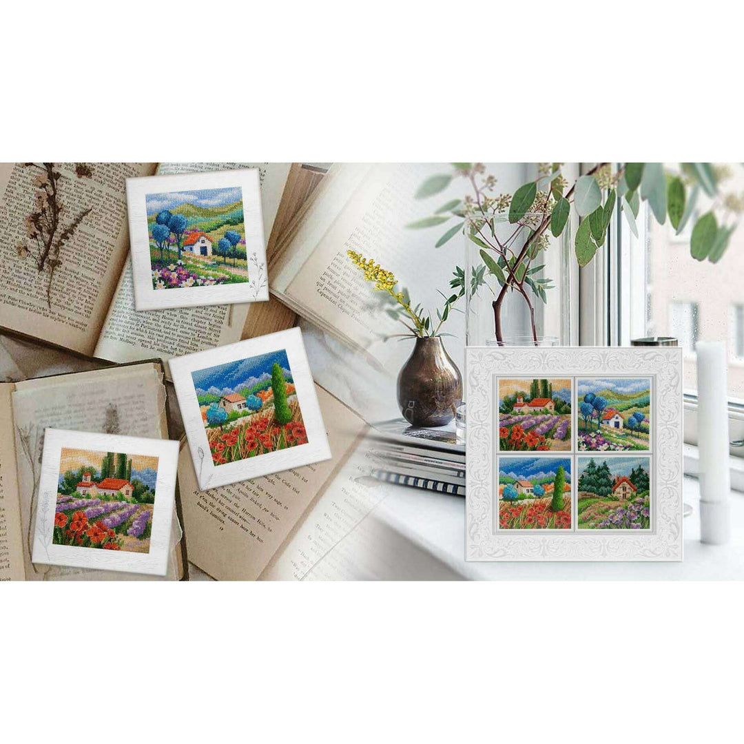 Summer colours C362 Counted Cross Stitch Kit
