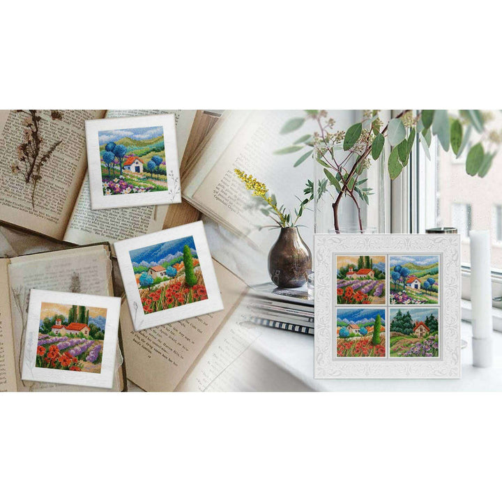 Summer colours C362 Counted Cross Stitch Kit