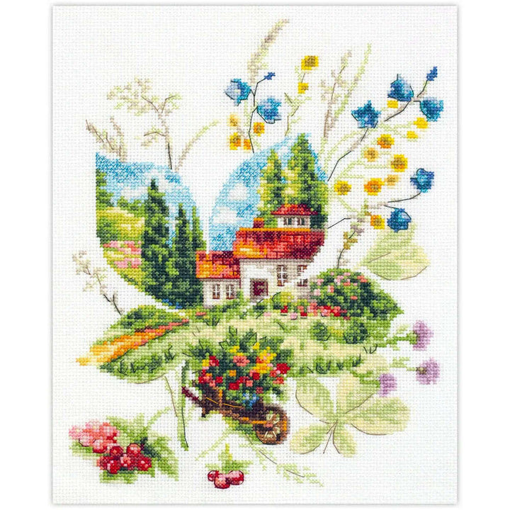 Summer Day 210-321 Counted Cross-Stitch Kit
