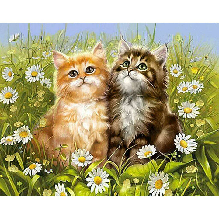 Summer Kittens CS209 19.7 x 15.8 inches Crafting Spark Diamond Painting Kit