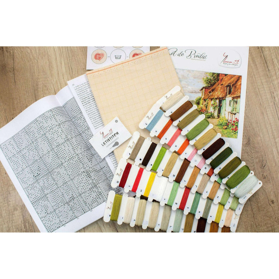 Summer Landscape B571L Counted Cross-Stitch Kit