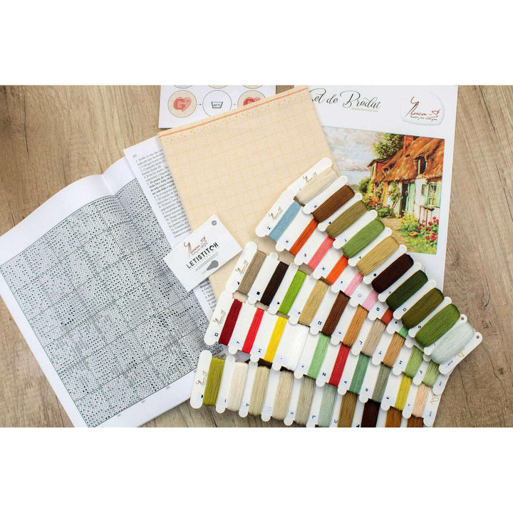 Summer Landscape B571L Counted Cross-Stitch Kit