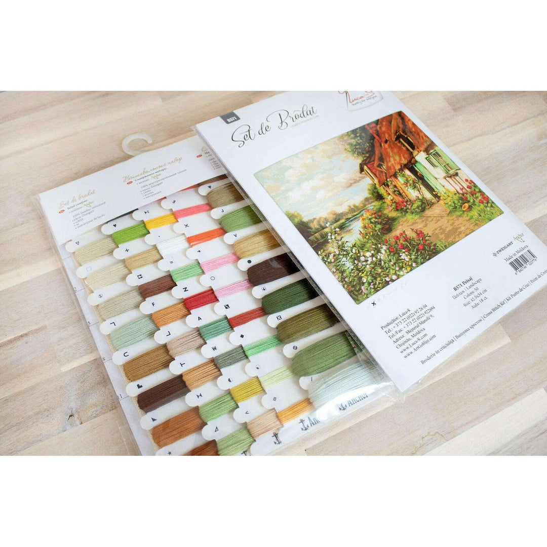 Summer Landscape B571L Counted Cross-Stitch Kit