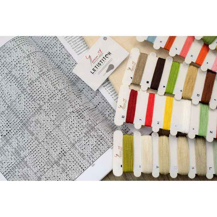 Summer Landscape B571L Counted Cross-Stitch Kit