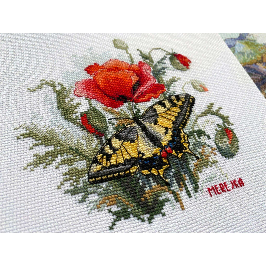 Summer Meadow K-206 Counted Cross-Stitch Kit