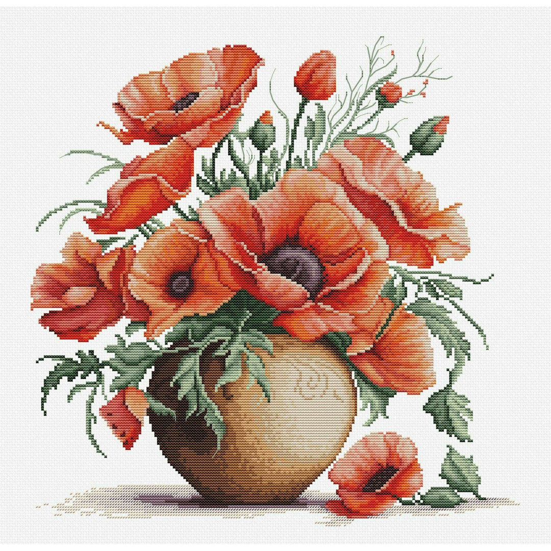Summer Rubies B7022L Counted Cross-Stitch Kit
