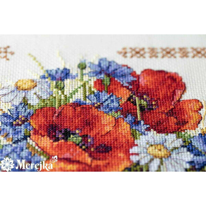 Summer Sampler K-130 Counted Cross-Stitch Kit