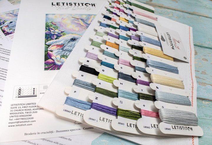 Summer Splendor L8054 Counted Cross Stitch Kit