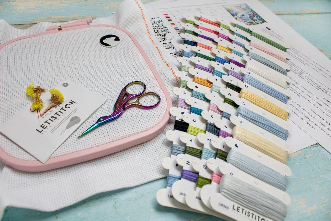 Summer Splendor L8054 Counted Cross Stitch Kit