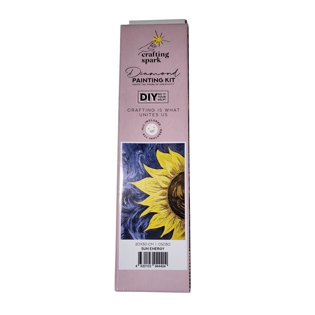 Sun Energy CS030 7.9 x 11.8 inches Crafting Spark Diamond Painting Kit