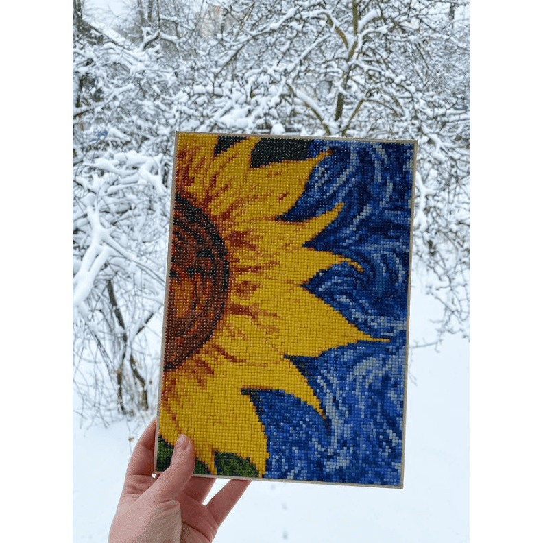 Sun Energy CS030 7.9 x 11.8 inches Crafting Spark Diamond Painting Kit