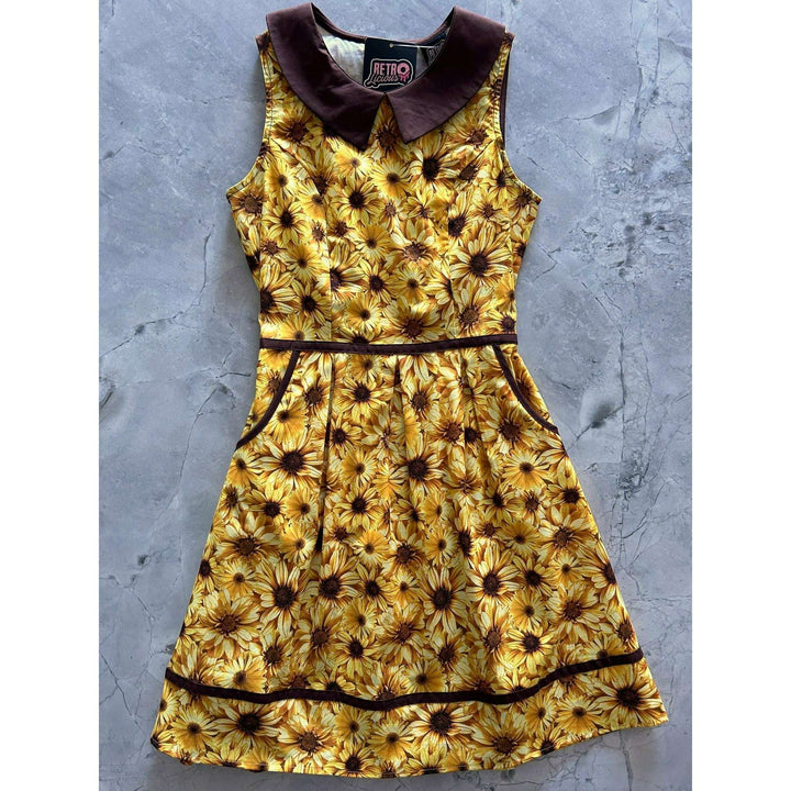 Sunflower Collared Dress