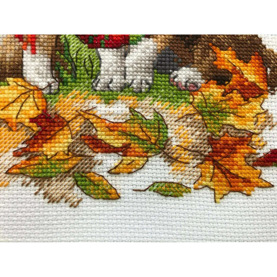 Sunflowers after V. Van Gogh's Painting R2032 Counted Cross Stitch Kit