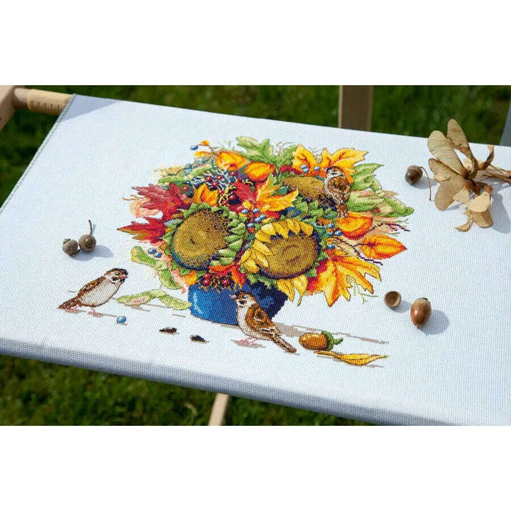 Sunflowers K-80 Counted Cross-Stitch Kit