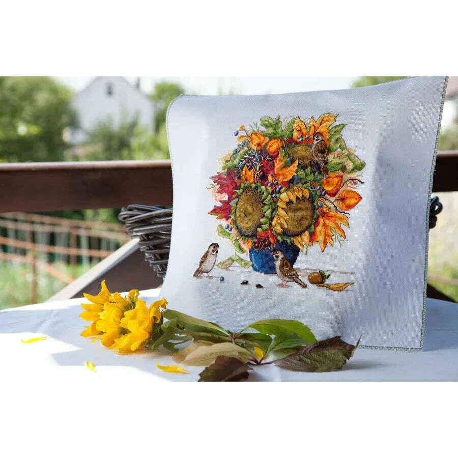 Sunflowers K-80 Counted Cross-Stitch Kit
