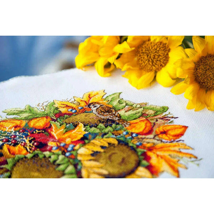 Sunflowers K-80 Counted Cross-Stitch Kit
