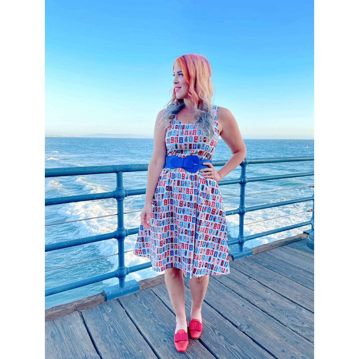 Sunny Days Fit & Flare Dress - Large only