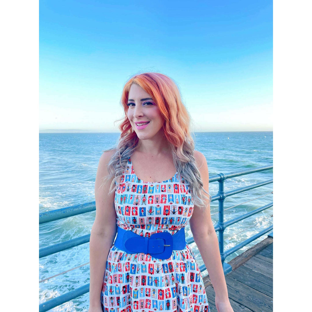 Sunny Days Fit & Flare Dress - Large only