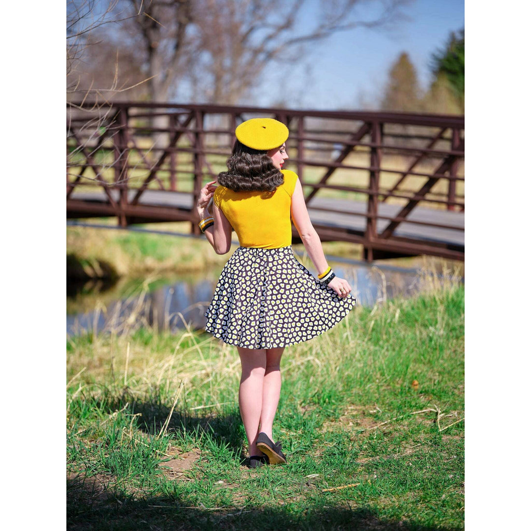 Sunny Side Up Skater Skirt
