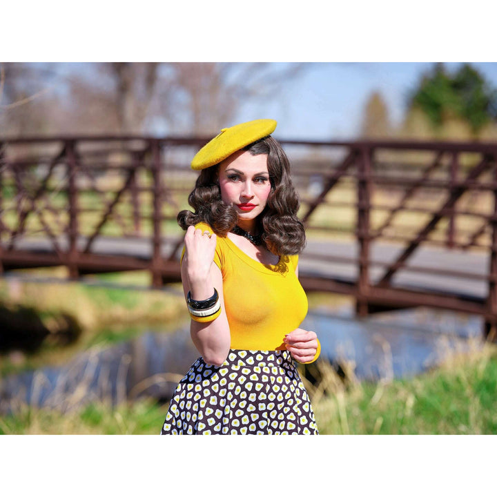Sunny Side Up Skater Skirt