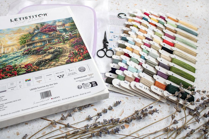 Sunrise by the Sea L8068 Counted Cross Stitch Kit