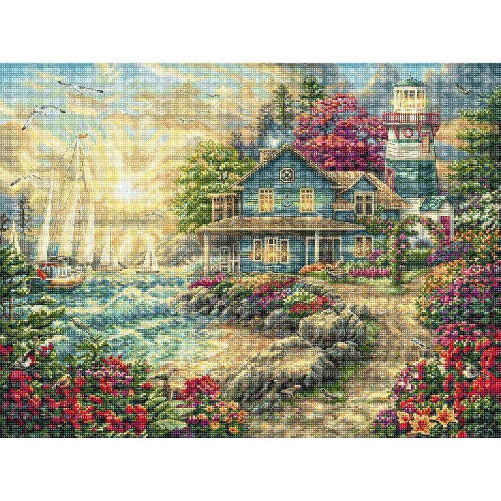 Sunrise by the Sea L8068 Counted Cross Stitch Kit