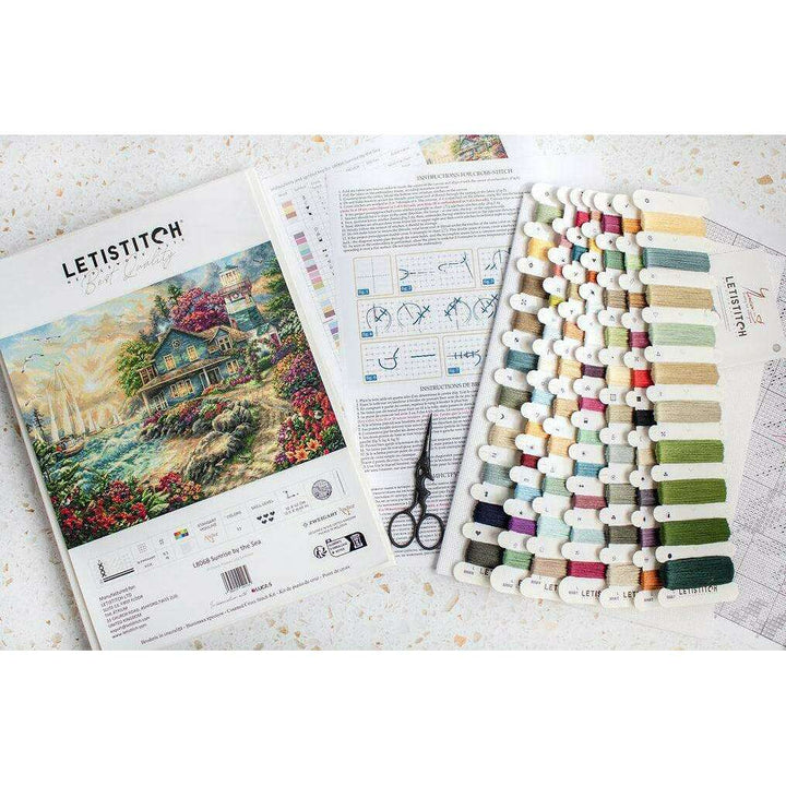 Sunrise by the Sea L8068 Counted Cross Stitch Kit