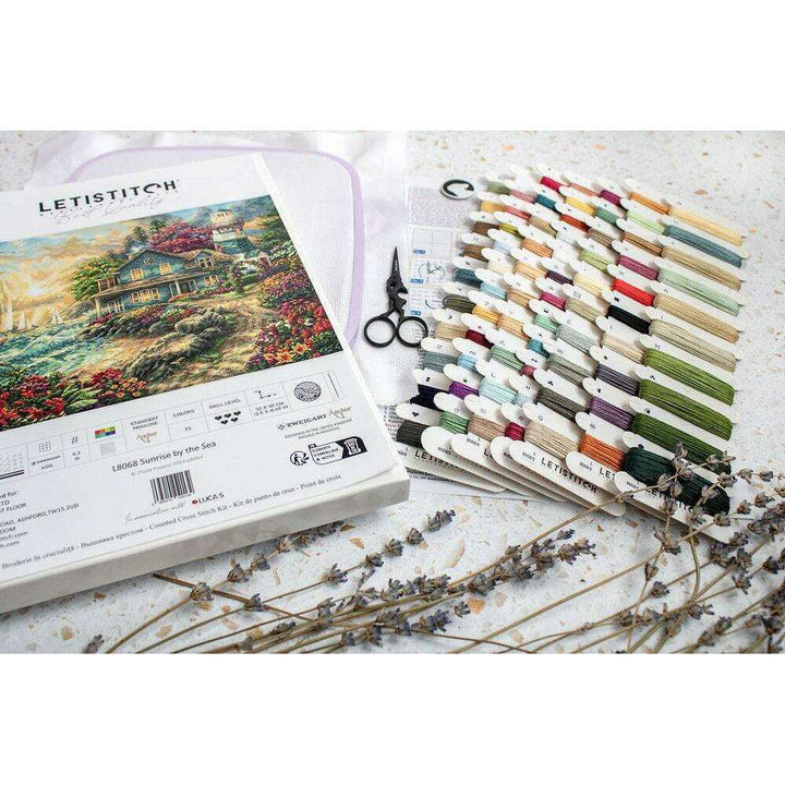 Sunrise by the Sea L8068 Counted Cross Stitch Kit