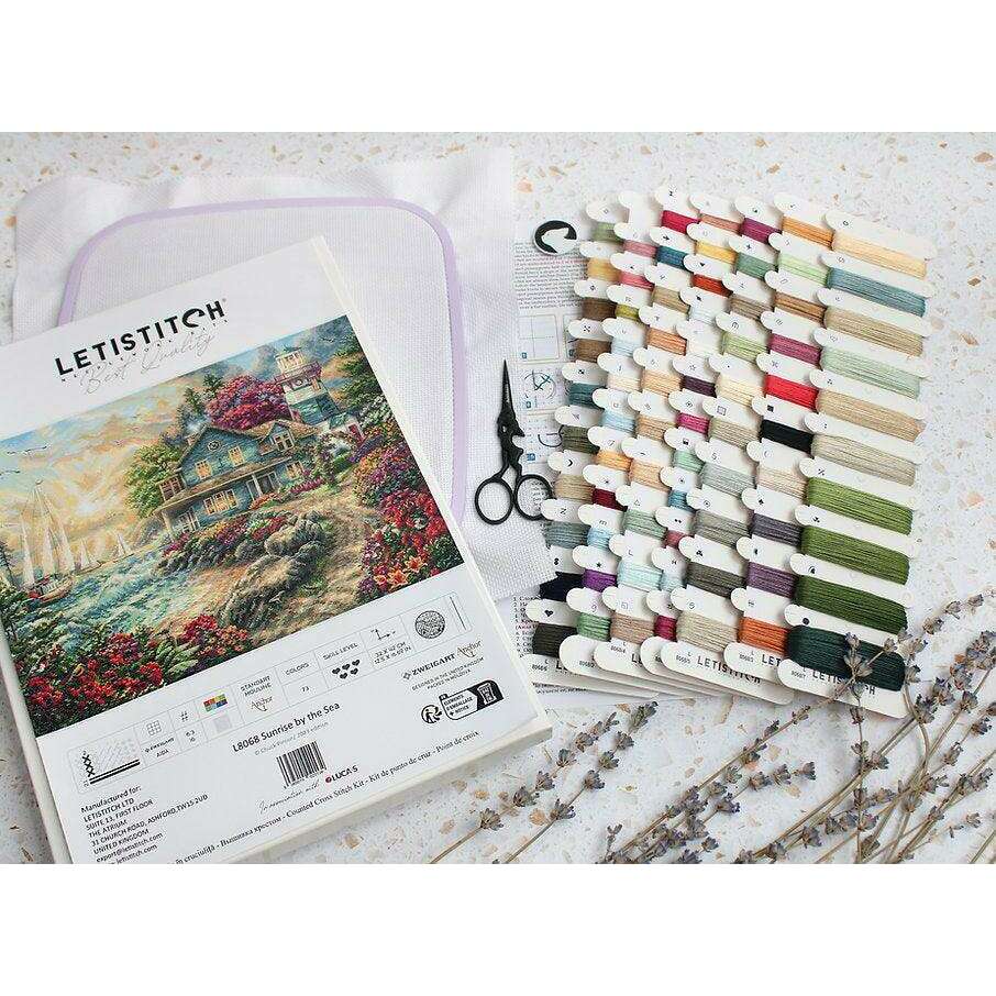 Sunrise by the Sea L8068 Counted Cross Stitch Kit