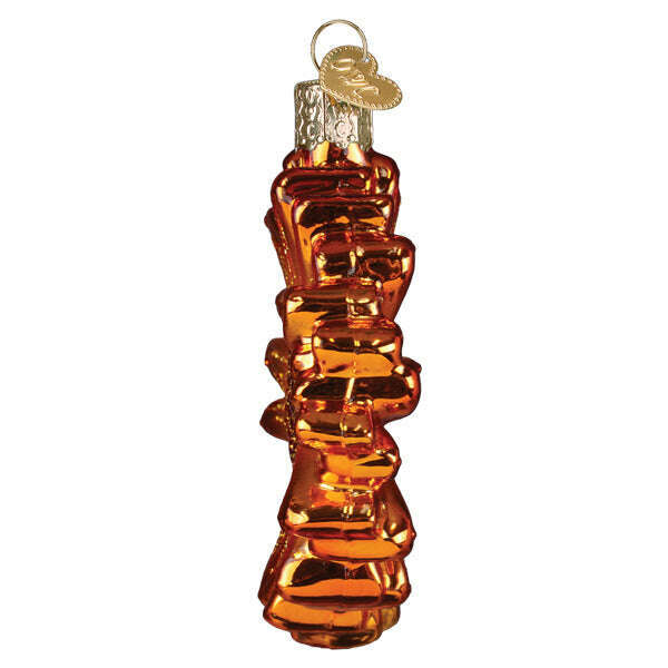 Old World Christmas Sunset Gerbera Daisy Blown Glass Ornament