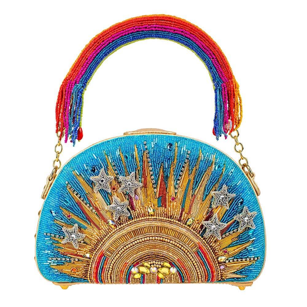 Sunshine & Rainbows Top Handle Bag by Mary Frances - Quirks!