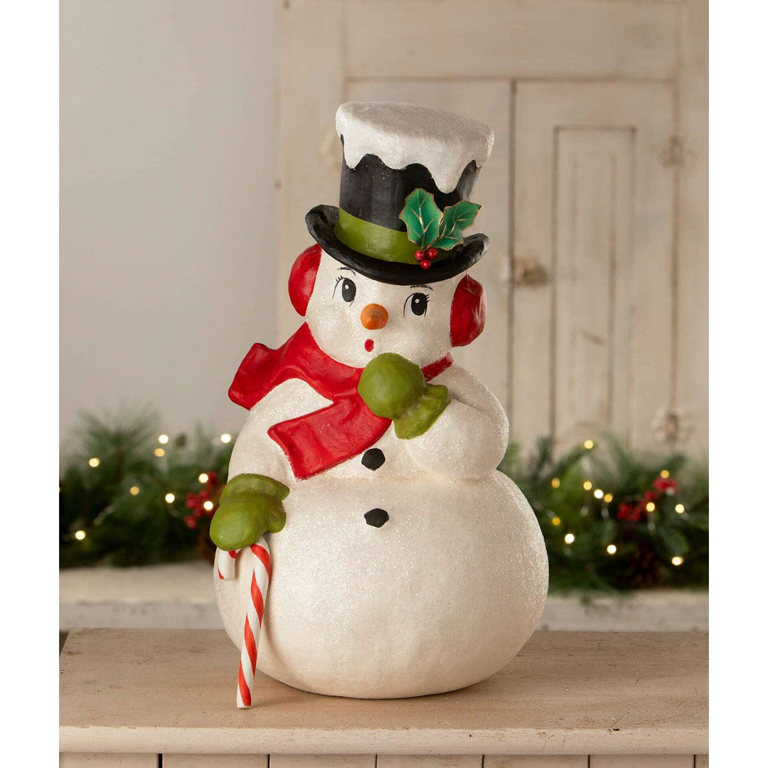 Surprised Snowman by Bethany Lowe Designs, christmas decor