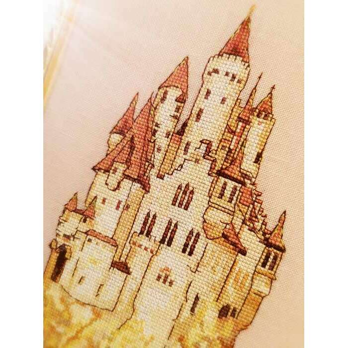 Suspended Castle 122-B003 K Counted Cross Stitch Kit