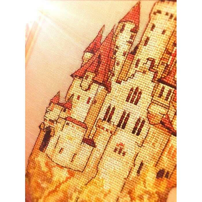 Suspended Castle 122-B003 K Counted Cross Stitch Kit