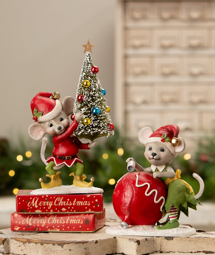 Christmas Mouse Gus by Bethany Lowe Designs, image 3