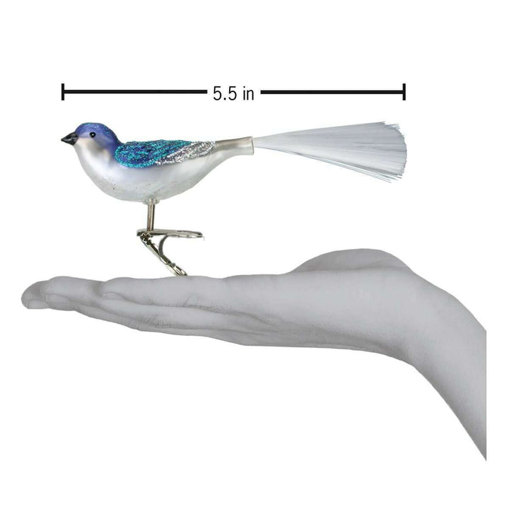 Old World Christmas Swallow Blown Glass Ornament