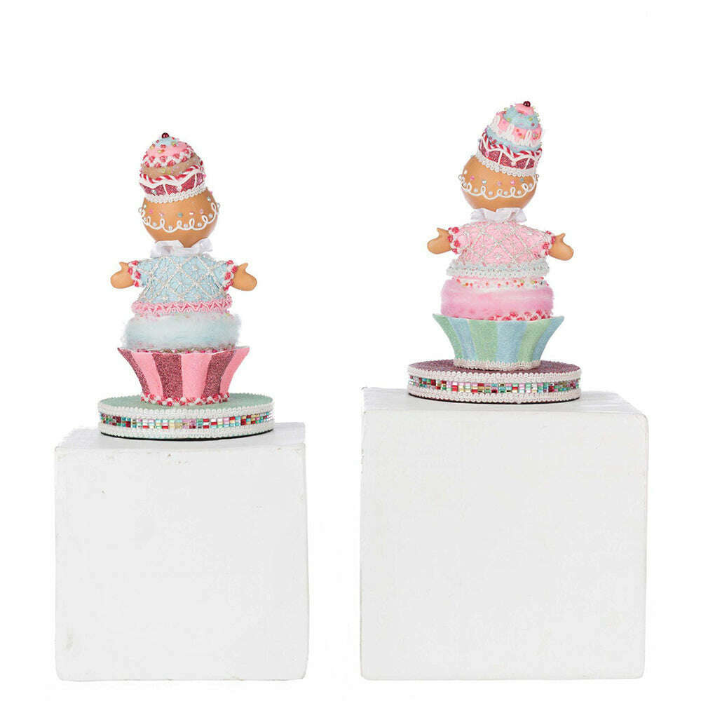 Sweet Delights Gingerbread Stocking Holder Assortment of 2 by Katherine's Collection image 3