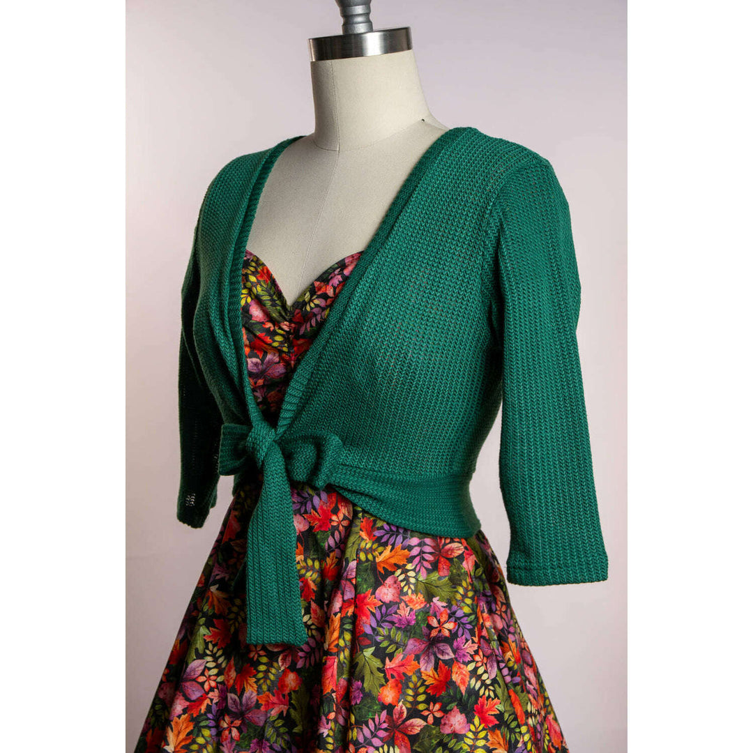 Sweet Sweater - Open Knit, Evergreen