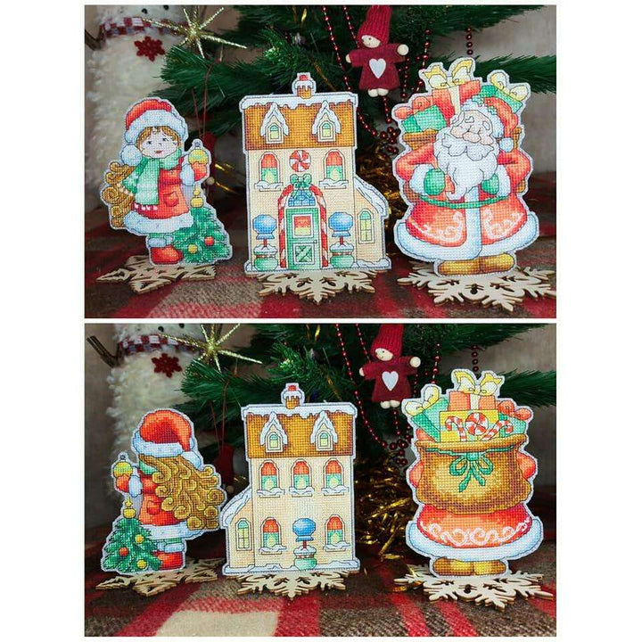 T-56C Set of pictures "Fairy Tale. Santa Claus"