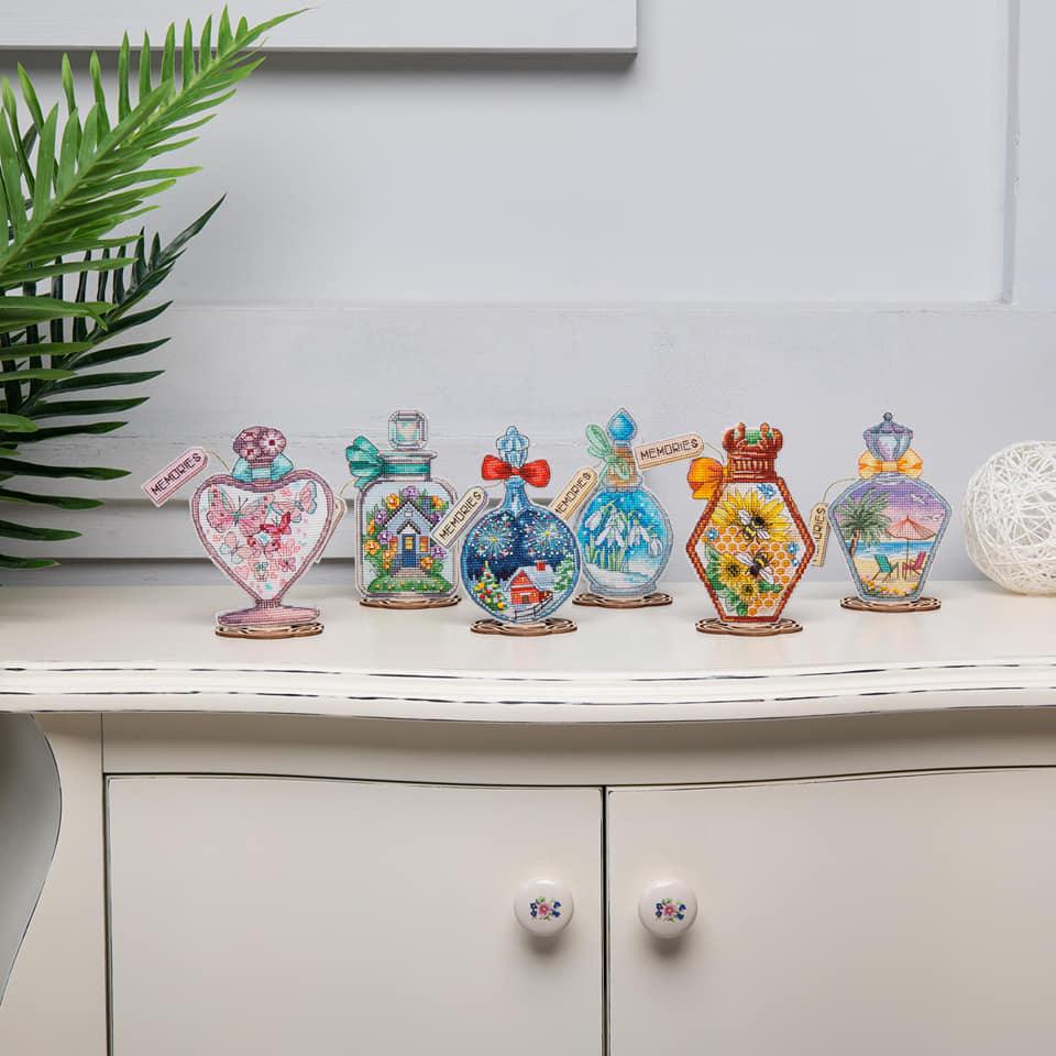 T-75C Counted cross stitch kit Crystal Art "Scent of life"